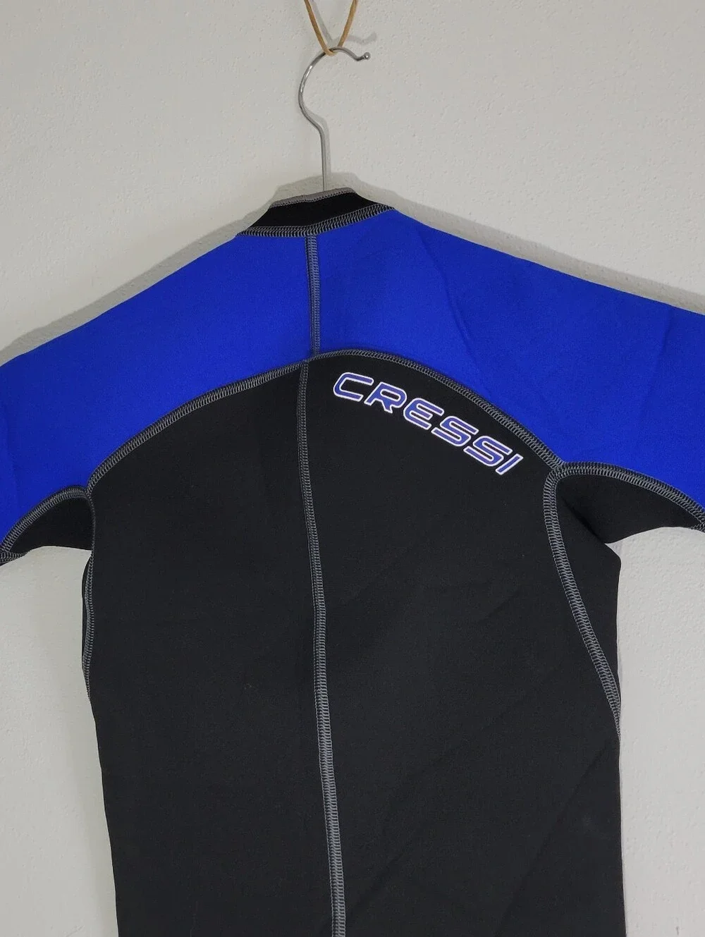 CRESSI Kids Size S Shorty Wetsuit - Black & Blue